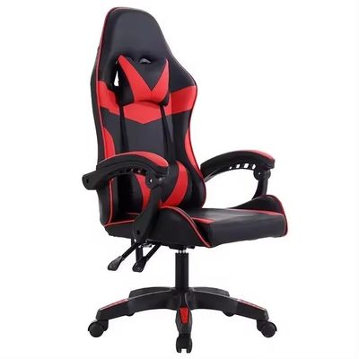 RGB แสง Ergonomic เก้าอี้แข่ง 120mm-128mm ความสูงที่นั่ง รถแข่ง เก้าอี้สํานักงาน